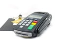 Credit card reader Royalty Free Stock Photo