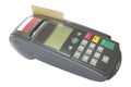 Credit card reader Royalty Free Stock Photo