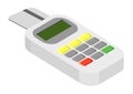 Credit card reader device Royalty Free Stock Photo