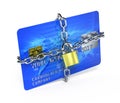 Credit card security Royalty Free Stock Photo