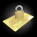 Credit Card Security Concept Royalty Free Stock Photo