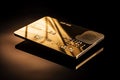 Credit card. Selective focus. Royalty Free Stock Photo