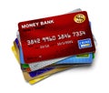 Credit Card Stack Royalty Free Stock Photo