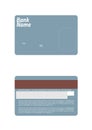 Credit card template