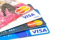 Credit cards choice Royalty Free Stock Photo