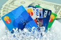 Credit cards Royalty Free Stock Photo
