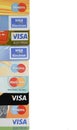 Credit cards Royalty Free Stock Photo