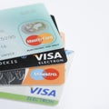 Credit cards Royalty Free Stock Photo