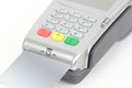 Credit cards reader Royalty Free Stock Photo