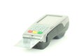 Credit cards reader Royalty Free Stock Photo