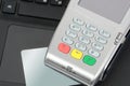 Credit cards reader Royalty Free Stock Photo