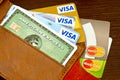 Credit cards Royalty Free Stock Photo