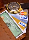 Credit cards Royalty Free Stock Photo