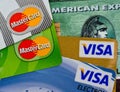 Credit cards Royalty Free Stock Photo