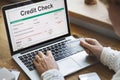 Credit Check Financial Banking Economy Concept