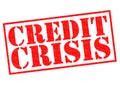 CREDIT CRISIS Royalty Free Stock Photo