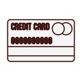 Credit or debit card icon image Royalty Free Stock Photo