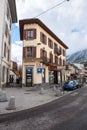 Credit Mutuel bank in Chamonix Royalty Free Stock Photo