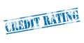 Credit rating blue stamp
