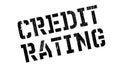 Credit Rating rubber stamp