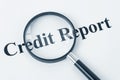 Credit Report Royalty Free Stock Photo