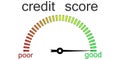 Credit score gauge credit request