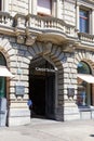 Credit Suisse Bank company headquarters at Paradeplatz in Zurich, Switzerland