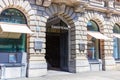 Credit Suisse Bank company headquarters at Paradeplatz in Zurich, Switzerland