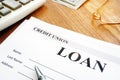 Credit union loan application form