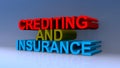 Crediting and insurance on blue