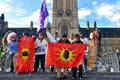 Cree youth walkers arrive in Ottawa