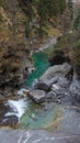 creek in antrona valley during autumn Royalty Free Stock Photo