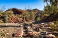 Creek bed in Bunyeroo Gorge in the Flinders Ranges, South Australia