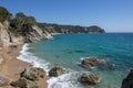 The creek llorell by the way of round, Tossa de mar