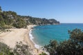 The creek llorell by the way of round, Tossa de mar