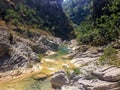 Creek Rio Barbaria in Rocchetta Nervina Royalty Free Stock Photo