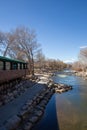Creek in Salida Colorado Royalty Free Stock Photo
