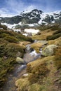 Creek in the Sierra de Guadarrama - Near Madrid Royalty Free Stock Photo