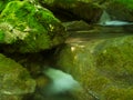 Creek and stones Royalty Free Stock Photo