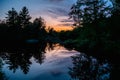 Creek at sunset - Skootamatta River