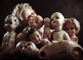 Creepy dolls Royalty Free Stock Photo