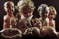 Creepy dolls Royalty Free Stock Photo