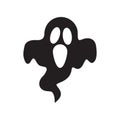 Creepy ghost icon symbol vector