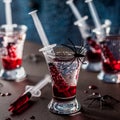 Halloween Party Cocktails Royalty Free Stock Photo