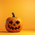 Creepy Jack O Lantern: Carved Pumpkin