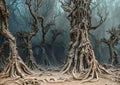 Creepy and Scary Trees