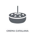 Crema Catalana icon from Spanish Food collection.