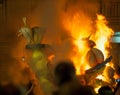 Crema in Fallas Valencia March 19 night all figures are burn