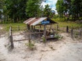 Cremation site of Pol Pot in Cambodia Royalty Free Stock Photo