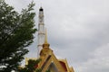 Crematorium building in a Thai temple